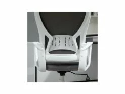 Fauteuil De Bureau SMART Velours Gris -DECO Ventes siege de bureau 19173983