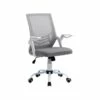 Fauteuil De Bureau Design HILGE Gris Et Blanc -DECO Ventes siege de bureau 19174135