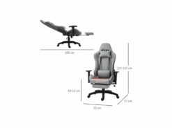 Fauteuil De Bureau FORD Gris -DECO Ventes siege de bureau 19174155