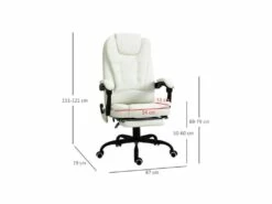 Fauteuil De Bureau BOSS Blanc 12 Fauteuil De Bureau BOSS Blanc -DECO Ventes siege de bureau 19174209