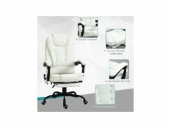 Fauteuil De Bureau BOSS Blanc 15 Fauteuil De Bureau BOSS Blanc -DECO Ventes siege de bureau 19174215