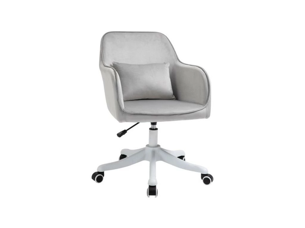 Chaise De Bureau FACTORY Gris Clair 3 Chaise De Bureau FACTORY Gris Clair