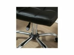 Chaise De Bureau Capitonnée BARFLY Noire -DECO Ventes siege de bureau 19174871