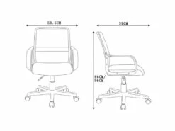 Chaise De Bureau Noa Noire/Grise 10 Chaise De Bureau Noa Noire/Grise -DECO Ventes siege de bureau 19187221