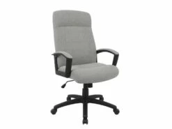 Chaise De Bureau Charles Tissu Grise