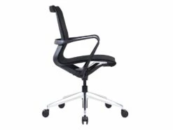 Fauteuil De Bureau Professionnel - Tissu - Gris Chiné - LACITY -DECO Ventes siege de bureau 2058467