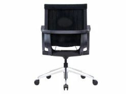 Fauteuil De Bureau Professionnel - Tissu - Gris Chiné - LACITY -DECO Ventes siege de bureau 2058469