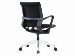 Fauteuil De Bureau Professionnel - Tissu - Gris Chiné - LACITY -DECO Ventes siege de bureau 2058471