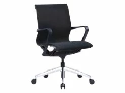 Fauteuil De Bureau Professionnel - Tissu - Gris Chiné - LACITY -DECO Ventes siege de bureau 2058473