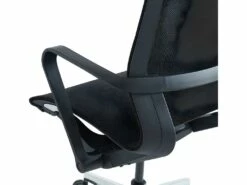 Fauteuil De Bureau Professionnel - Tissu - Gris Chiné - LACITY -DECO Ventes siege de bureau 2058479