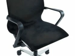 Fauteuil De Bureau Professionnel - Tissu - Gris Chiné - LACITY -DECO Ventes siege de bureau 2058485