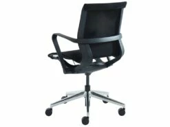 Fauteuil De Bureau Professionnel - Tissu - Gris Chiné - LACITY -DECO Ventes siege de bureau 2058491