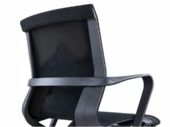 Fauteuil De Bureau Professionnel - Tissu - Gris Chiné - LACITY -DECO Ventes siege de bureau 2058495