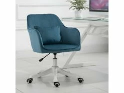 Chaise De Bureau Massante ANITA Bleue 8 Chaise De Bureau Massante ANITA Bleue -DECO Ventes siege de bureau 21214257