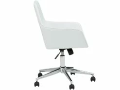 Fauteuil De Bureau Edgar Blanc -DECO Ventes siege de bureau 21726577