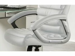 Chaise De Bureau JOHN PU Blanc, Un Choix Confortable Et élégant Pour Votre Bureau 10 Chaise De Bureau JOHN PU Blanc, Un Choix Confortable Et élégant Pour Votre Bureau -DECO Ventes siege de bureau 22989945