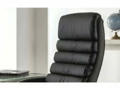 Chaise De Bureau JOHN PU Noir, Un Choix Confortable Et élégant Pour Votre Bureau -DECO Ventes siege de bureau 22989957