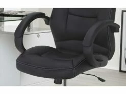 Chaise De Bureau CHUCK Tissus Filet Noir, Idéal Pour Un Bureau Confortable Et Design -DECO Ventes siege de bureau 22989967