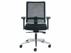 Fauteuil De Bureau Professionnel - Tissu - Noir - MIDTOWN -DECO Ventes siege de bureau 722069