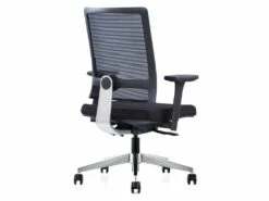 Fauteuil De Bureau Professionnel - Tissu - Noir - MIDTOWN -DECO Ventes siege de bureau 722075
