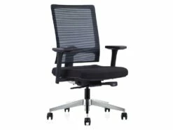 Fauteuil De Bureau Professionnel - Tissu - Noir - MIDTOWN -DECO Ventes siege de bureau 722077