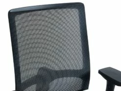 Fauteuil De Bureau Professionnel - Tissu - Noir - MIDTOWN -DECO Ventes siege de bureau 722091