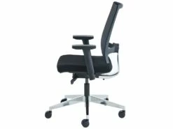 Fauteuil De Bureau Professionnel - Tissu - Noir - MIDTOWN -DECO Ventes siege de bureau 722095