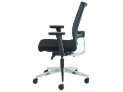 Fauteuil De Bureau Professionnel - Tissu - Noir - MIDTOWN -DECO Ventes siege de bureau 722097