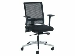 Fauteuil De Bureau Professionnel - Tissu - Noir - MIDTOWN -DECO Ventes siege de bureau 722101
