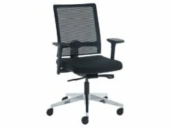 Fauteuil De Bureau Professionnel - Tissu - Noir - MIDTOWN -DECO Ventes siege de bureau 722103