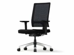 Fauteuil De Bureau Professionnel - Tissu - Noir - MIDTOWN -DECO Ventes siege de bureau 722105