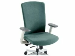 Fauteuil De Bureau Professionnel - Tissu - Bleu - HUMIA -DECO Ventes siege de bureau 8558301