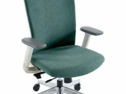 Fauteuil De Bureau Professionnel - Avec Têtière - Tissu - Bleu - VOLTI 30 Fauteuil De Bureau Professionnel - Avec Têtière - Tissu - Bleu - VOLTI -DECO Ventes siege de bureau 8559097