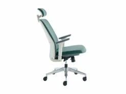 Fauteuil De Bureau Professionnel - Avec Têtière - Tissu - Bleu - VOLTI 27 Fauteuil De Bureau Professionnel - Avec Têtière - Tissu - Bleu - VOLTI -DECO Ventes siege de bureau 8559111