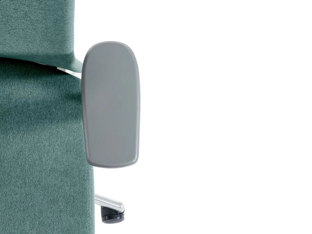 Fauteuil De Bureau Professionnel - Avec Têtière - Tissu - Bleu - VOLTI 17 Fauteuil De Bureau Professionnel - Avec Têtière - Tissu - Bleu - VOLTI – Image 15