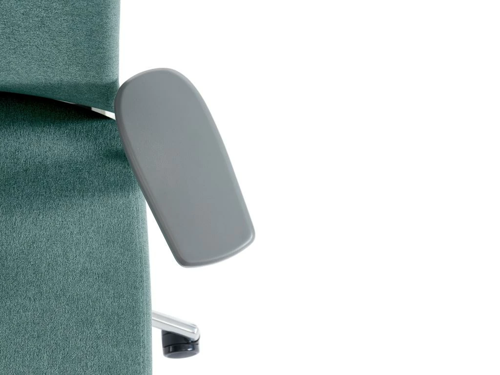 Fauteuil De Bureau Professionnel - Avec Têtière - Tissu - Bleu - VOLTI 18 Fauteuil De Bureau Professionnel - Avec Têtière - Tissu - Bleu - VOLTI – Image 16