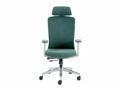 Fauteuil De Bureau Professionnel - Avec Têtière - Tissu - Bleu - VOLTI 23 Fauteuil De Bureau Professionnel - Avec Têtière - Tissu - Bleu - VOLTI -DECO Ventes siege de bureau 8559165