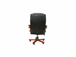 Fauteuil De Bureau Chaise Siège Noir Ergonomique Luxe Classique Bois 0502002/2 -DECO Ventes siege de bureau 8910529