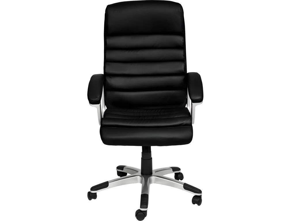 Fauteuil Chaise Siège De Direction Rembourrage Ondulé Noir 08_0000374 4 Fauteuil Chaise Siège De Direction Rembourrage Ondulé Noir 08_0000374 – Image 2