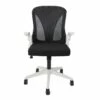 QUICK - Fauteuil De Bureau Rabattable Noir Et Blanc