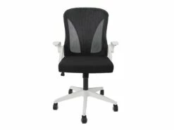 QUICK - Fauteuil De Bureau Rabattable Noir Et Blanc