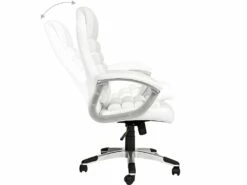 Fauteuil Chaise Siège De Direction Rembourrage Ondulé Blanc 08_0000372 11 Fauteuil Chaise Siège De Direction Rembourrage Ondulé Blanc 08_0000372 -DECO Ventes siege de bureau 8910797