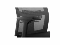 Fauteuil Chaise Siège De Bureau Dossier En Filet Appui-tête Charge Maximale150 Kg Noir 14_0000879 -DECO Ventes siege de bureau 8910831