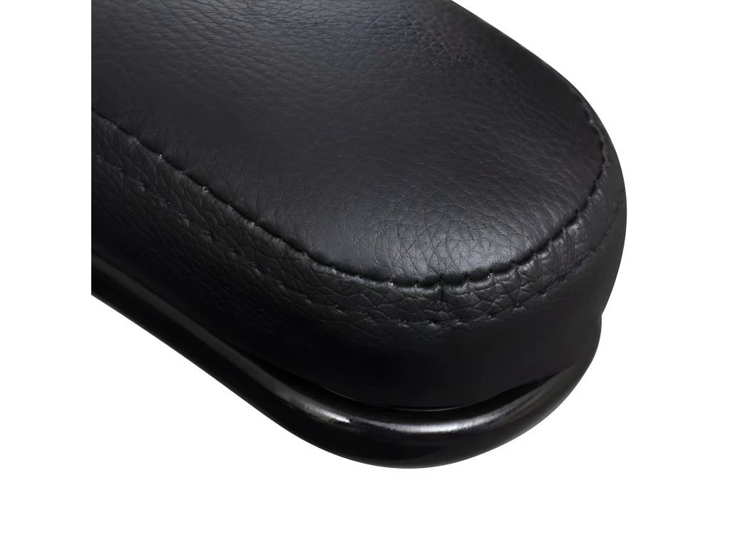 Fauteuil Chaise Siège De Bureau Pivotant Réglable Ergonomique Avec Accoudoir PVC Noir 0502021 6 Fauteuil Chaise Siège De Bureau Pivotant Réglable Ergonomique Avec Accoudoir PVC Noir 0502021 – Image 4