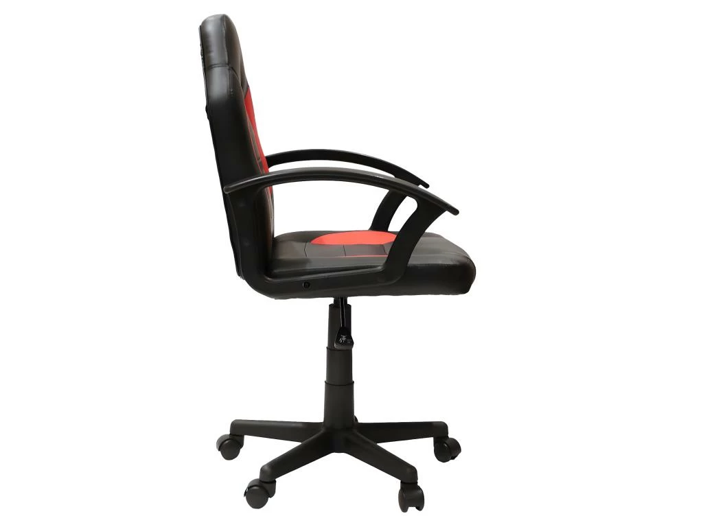 RACING - Fauteuil De Bureau Hauteur Réglable Rouge Et Noir 6 RACING - Fauteuil De Bureau Hauteur Réglable Rouge Et Noir – Image 4