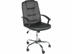 Fauteuil De Bureau Simili Basculant Ă Accoudoirs LOOP