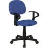 Fauteuil De Bureau à Roulettes "Moulin" - Bleu -DECO Ventes siege de bureau 9475297