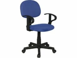 Fauteuil De Bureau à Roulettes "Moulin" - Bleu