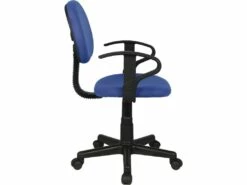 Fauteuil De Bureau à Roulettes "Moulin" - Bleu -DECO Ventes siege de bureau 9475301