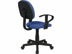 Fauteuil De Bureau à Roulettes "Moulin" - Bleu -DECO Ventes siege de bureau 9475303